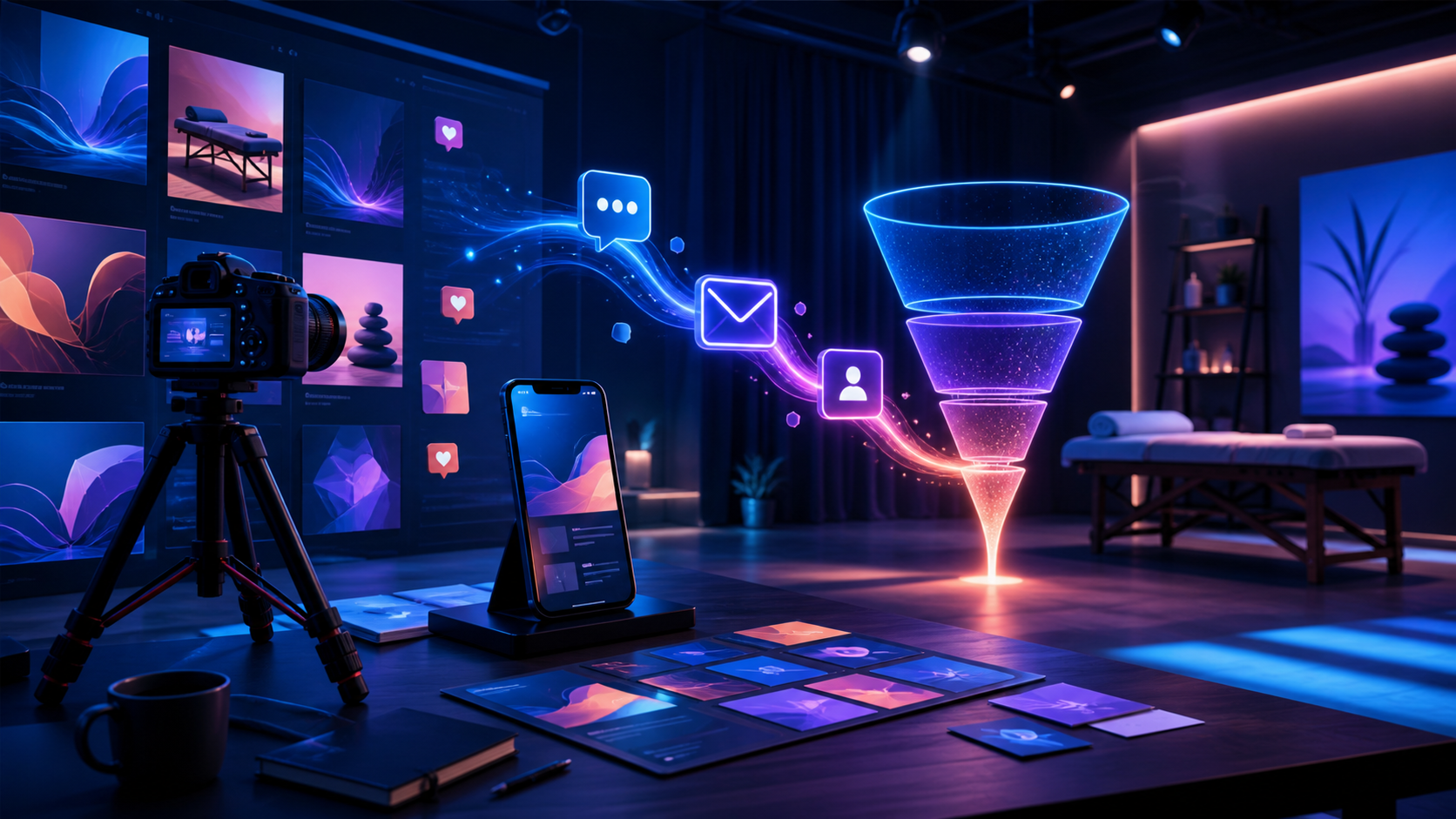 Digital marketing professionals planning a campaign
